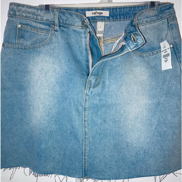 *New* Refugee Denim Skirt - Picture 5 of 7